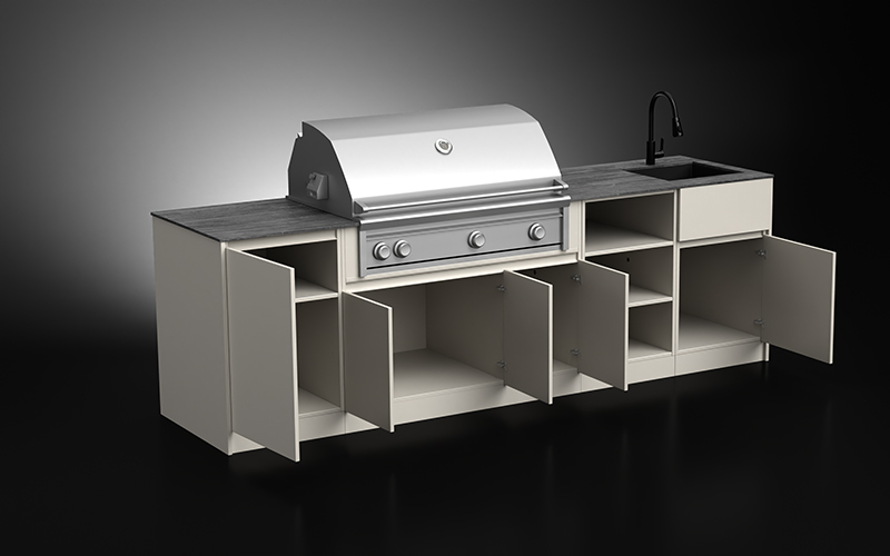 Powder-coated-Aluminium-Outdoor-Modern-Kitchen